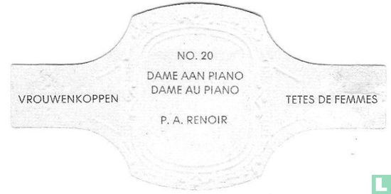 Dame aan piano - P.A. Renoir - Image 2