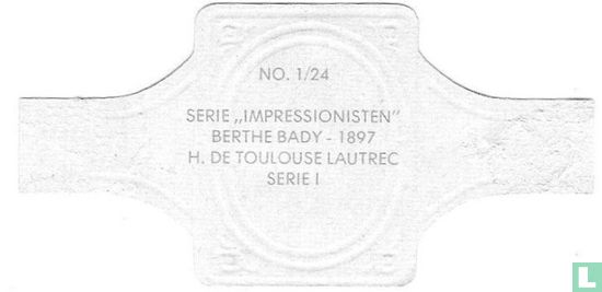 Berthe Bady - 1897 - H. de Toulouse Lautrec - Afbeelding 2