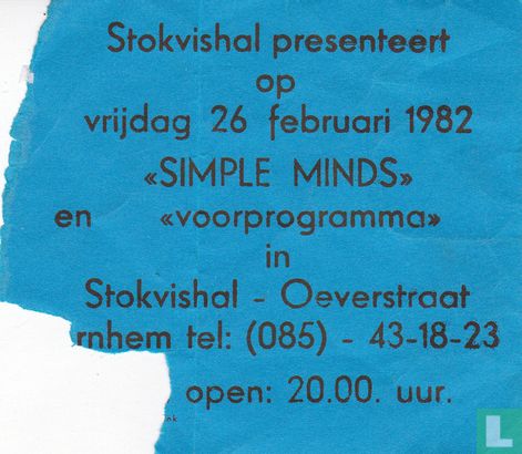 19820226 Simple Minds