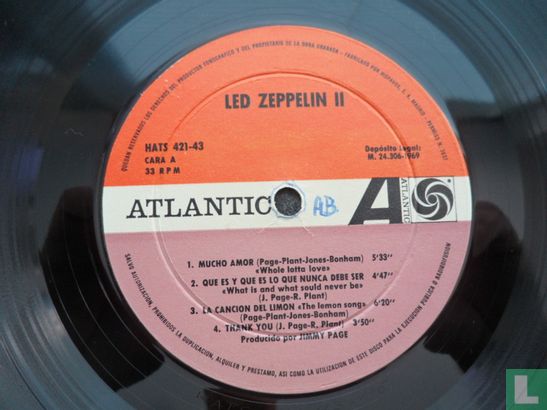 Led Zeppelin II - Afbeelding 3