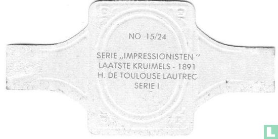 Laatste kruimels - 1891 - H. de Toulouse Lautrec - Afbeelding 2
