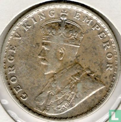 British India 1 rupee 1918 (Calcutta) - Image 2