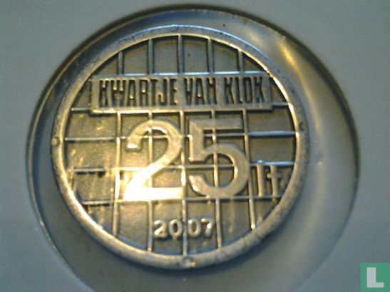 kwartje van klok 25 cent 2007 - Afbeelding 1