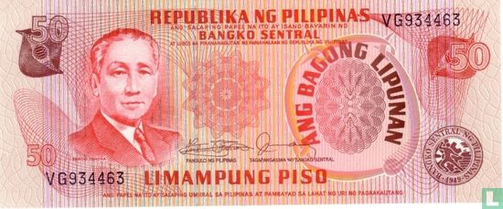 Philippinen 50 Piso - Bild 1