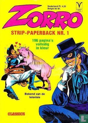 Zorro strip-paperback 1 - Afbeelding 1
