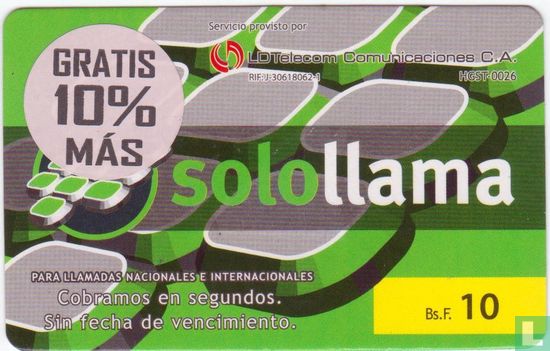 Solollama Geel + 10%