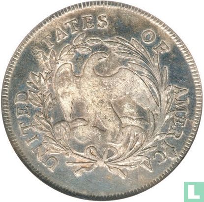United States 1 dollar 1796 (type 3) - Image 2