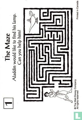 Aladdin / The Maze - Afbeelding 2