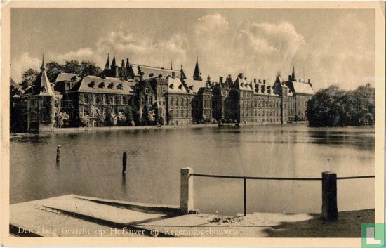 Den Haag Gezicht op Hofvijver en Regeringsgebouwen - Bild 1