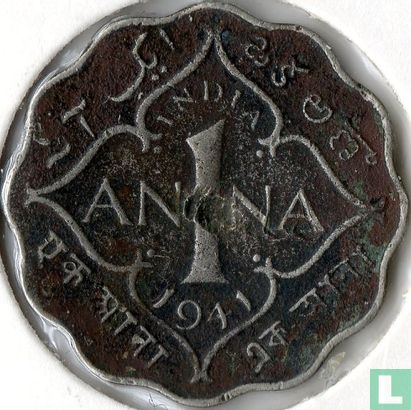 Brits-Indië 1 anna 1941 (Calcutta) - Afbeelding 1