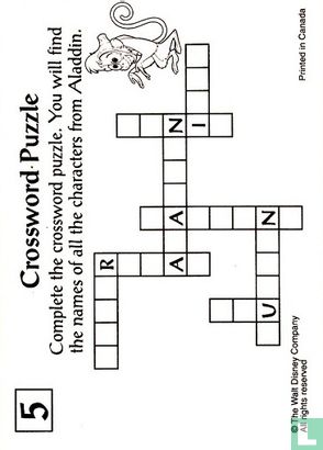 Rajah / Crossword Puzzle - Afbeelding 2