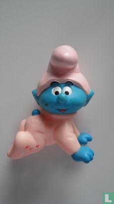 Baby smurf creeping (pink)]