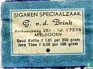 sigaren speciaalzaak G. v.d. Brink