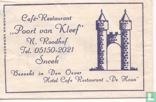 Café Restaurant "Poort van Kleef" - Bild 1