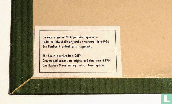 Mah Jongg Amerikaans merken Piroxloid Kartonnen doos Replica - Image 3