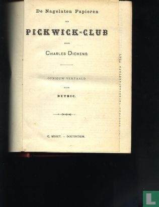 De nagelaten papieren der Pickwick Club - Image 3