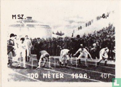 100 méter 1896