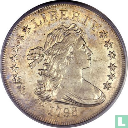 United States 1 dollar 1798 (type 1) - Image 1