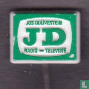 Jos Duijvestein JD Radio - Televisie [groen op wit]