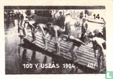 100 y úszás 1904