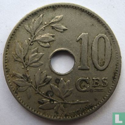 Belgium 10 centimes 1926/5 (FRA) - Image 2