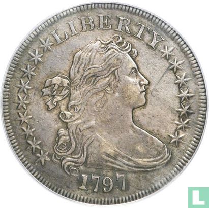 United States 1 dollar 1797 (type 2) - Image 1