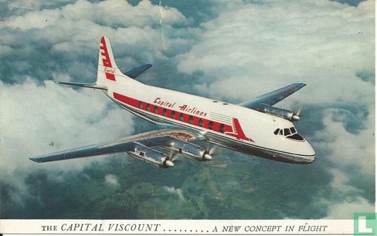 Capital Airlines - Vickers Viscount - Afbeelding 1