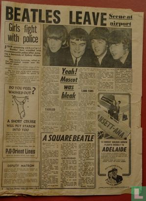 The Beatles leave - Bild 1