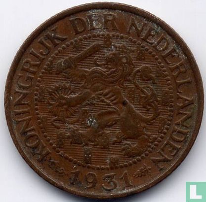 Netherlands 1 cent 1931 - Image 1