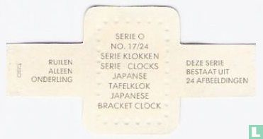 Japanese bracket clock  - Image 2
