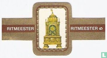Monumental English clock +- 1690 - Image 1