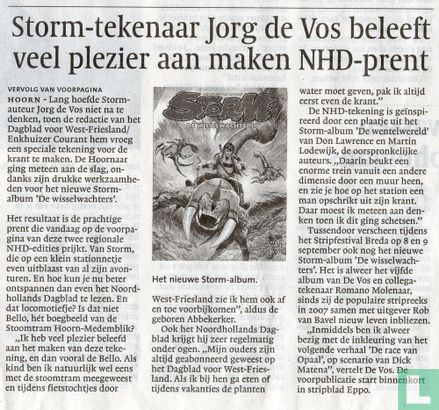 Storm tekenaar Jorg de Vos beleeft veel plezier aan maken NHD-prent - Bild 1