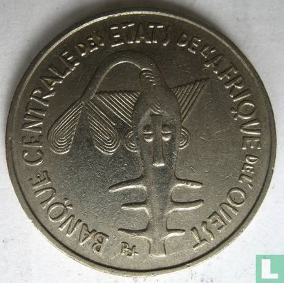 West-Afrikaanse Staten 100 francs 1973 - Afbeelding 2