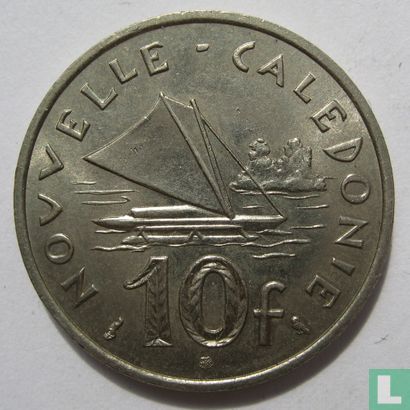 Nieuw-Caledonië 10 francs 1970 - Afbeelding 2