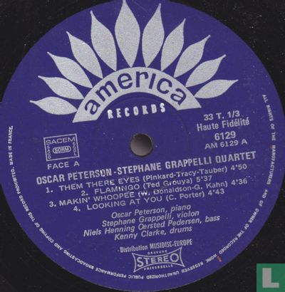 Oscar Peterson Stephane Grappelli Quartet  - Bild 3