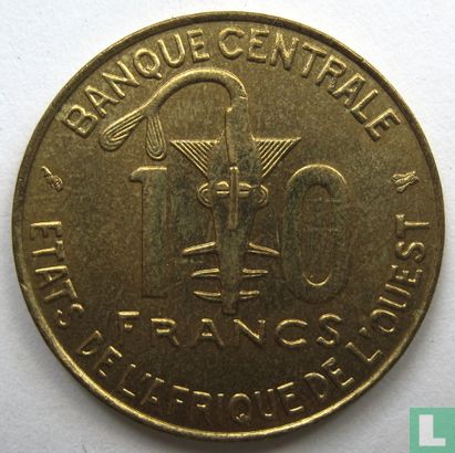 West African States 10 francs 1997 "FAO" - Image 2