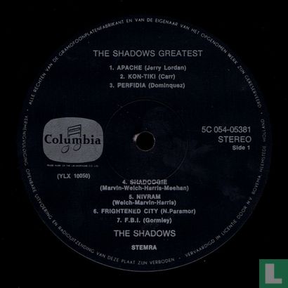 Shadows Greatest - Afbeelding 3