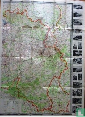 Toeristenkaart van België 1936 - Afbeelding 2