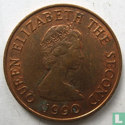 Jersey 1 penny 1990 - Image 1