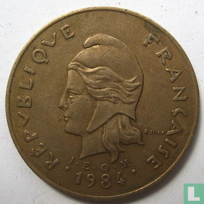 New Caledonia 100 francs 1984 - Image 1