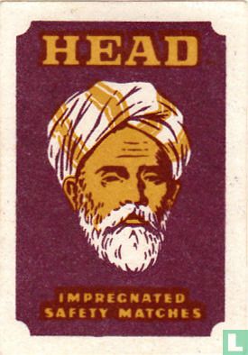 Head impregnated safety matches