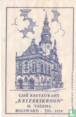 Café Restaurant "Keizerskroon"  - Afbeelding 1
