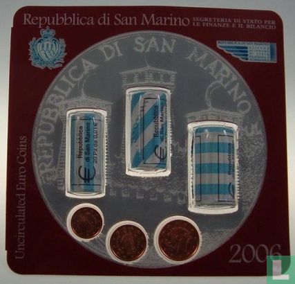 San Marino combination set 2006 (rolls) - Image 1