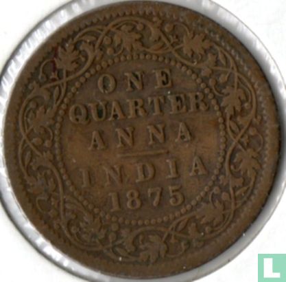 Brits-Indië ¼ anna 1875 (Calcutta) - Afbeelding 1