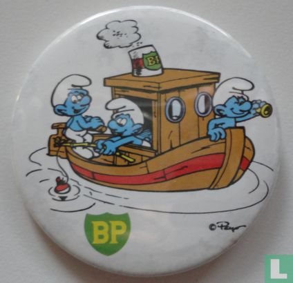 BP (Smurfs in steamboat)