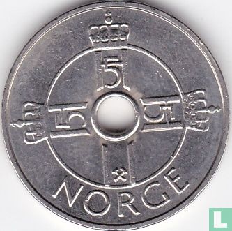 Norwegen 1 Krone 2010 - Bild 2