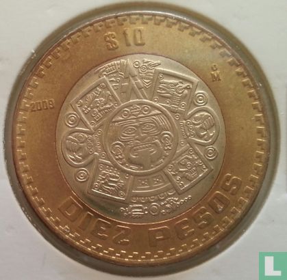 Mexico 10 pesos 2009  - Afbeelding 1