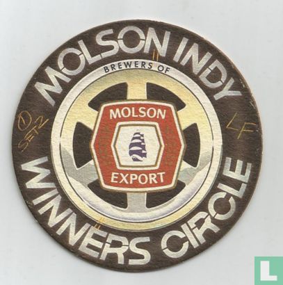 Molson indy winners circle