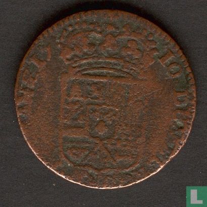 Namur 1 liard 1710 - Image 1