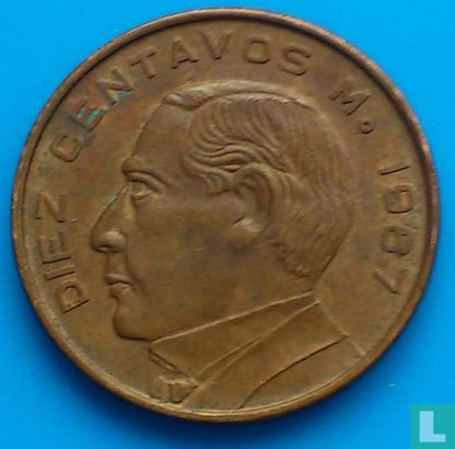Mexique 10 centavos 1967 - Image 1
